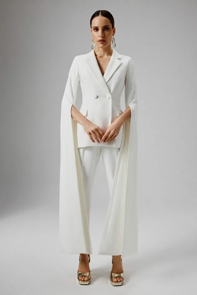 Lavish Alice Suiting AMARIA Tailored Trousers In White White 8211 Women