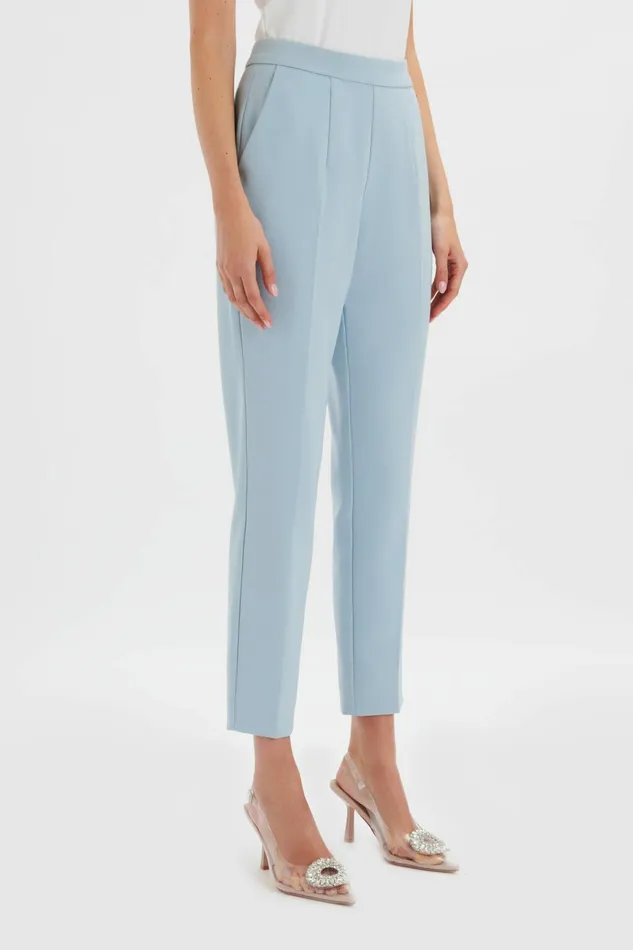 Lavish Alice Suiting VANESSA Tapered Leg Trouser In Cornflower Blue Cornflower Blue 8211 Women