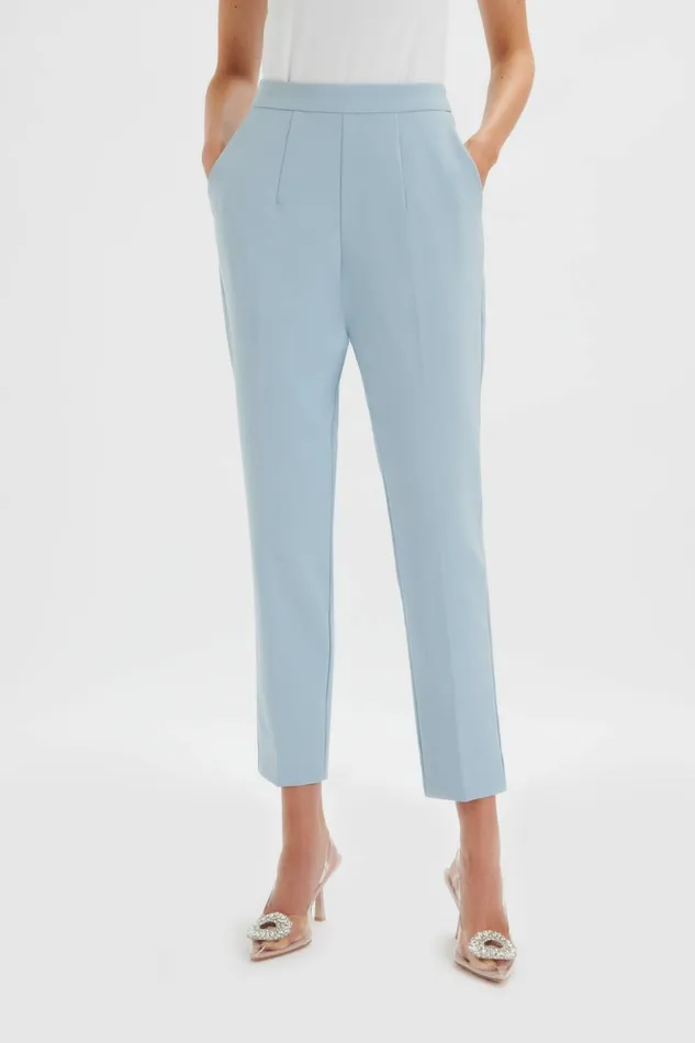 Lavish Alice Suiting VANESSA Tapered Leg Trouser In Cornflower Blue Cornflower Blue 8211 Women