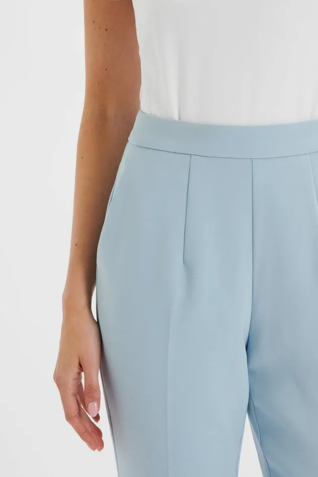 Lavish Alice Suiting VANESSA Tapered Leg Trouser In Cornflower Blue Cornflower Blue 8211 Women