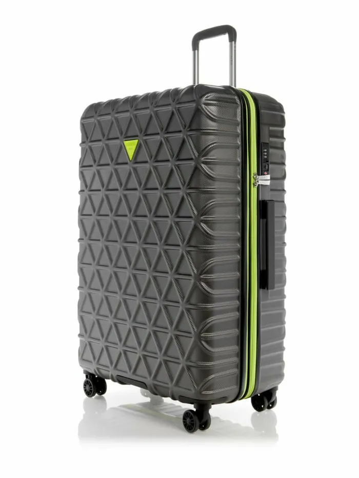 Le Disko 288243 8Wheel Suitcase Gunmetal WomenMen Luggage and Travel Bags GUESS Le Disko 288243 8Wheel Suitcase Gunmetal WomenMen Luggage and Travel Bags GUESS