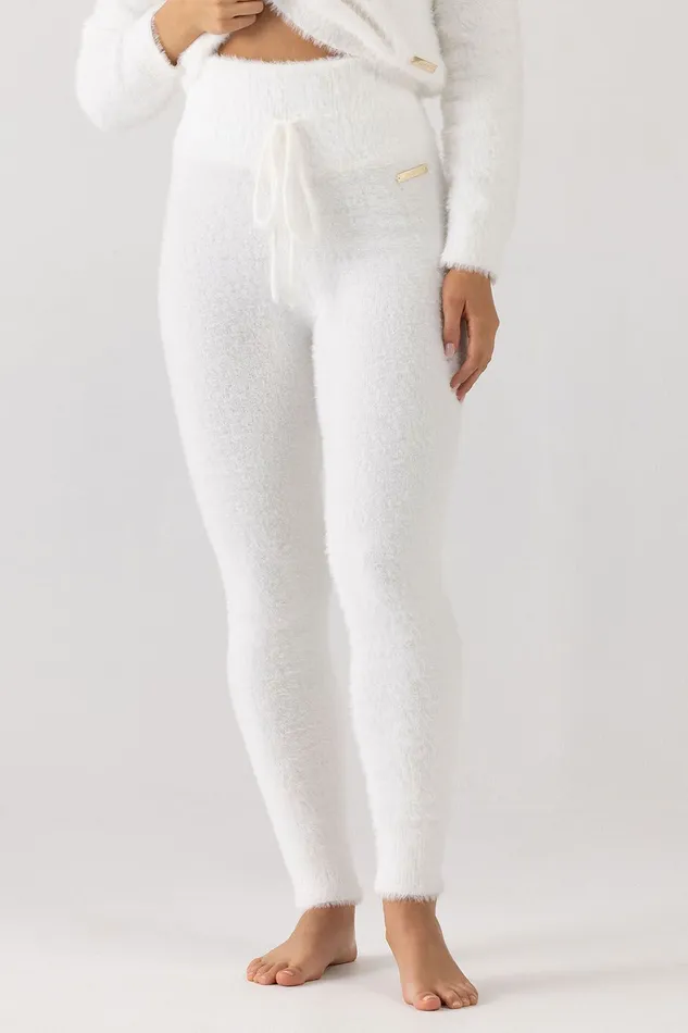 Leggings Adult Bloch Bloch Eyelash Knit Legging Cream Leggings Adult Bloch Bloch Eyelash Knit Legging Cream