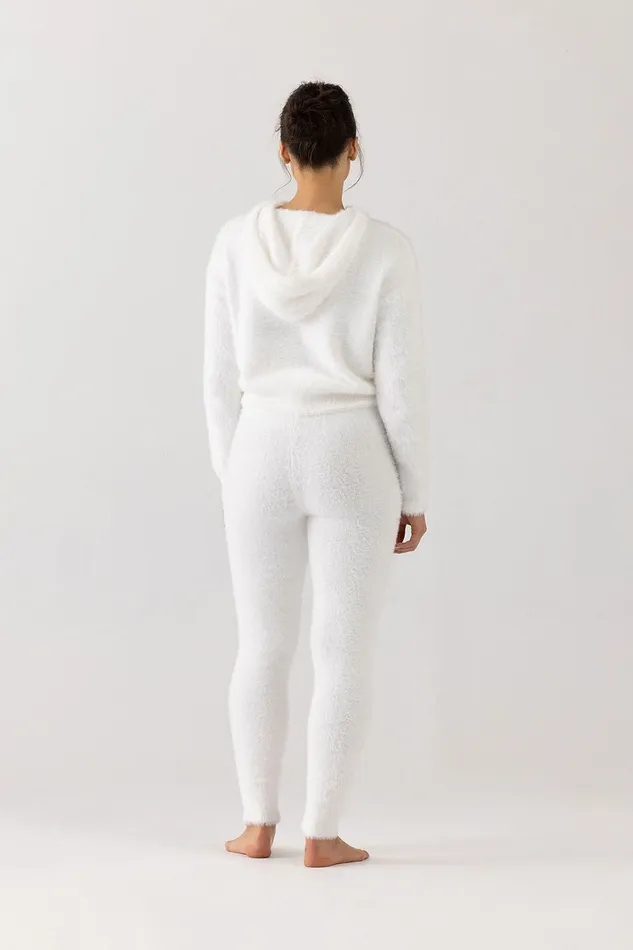 Leggings Adult Bloch Bloch Eyelash Knit Legging Cream Leggings Adult Bloch Bloch Eyelash Knit Legging Cream