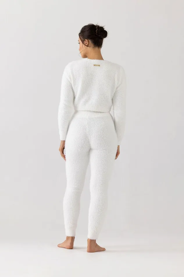 Leggings Adult Bloch Popcorn Stitch Legging Ivory Bloch