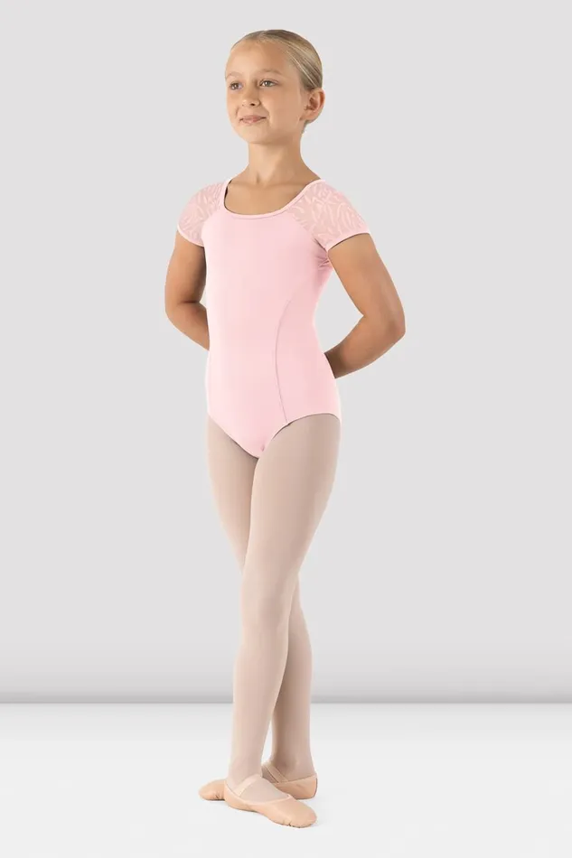Leotards Bloch Children Girls Macy Cap Sleeve Leotard Candy Pink