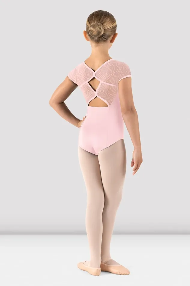 Leotards Bloch Children Girls Macy Cap Sleeve Leotard Candy Pink