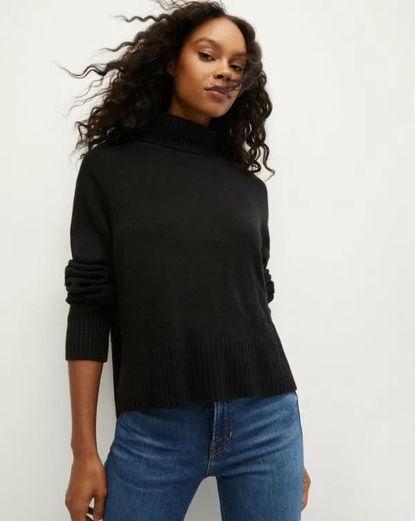 Lerato Cashmere Sweater Black Women Veronica Beard Sweaters
