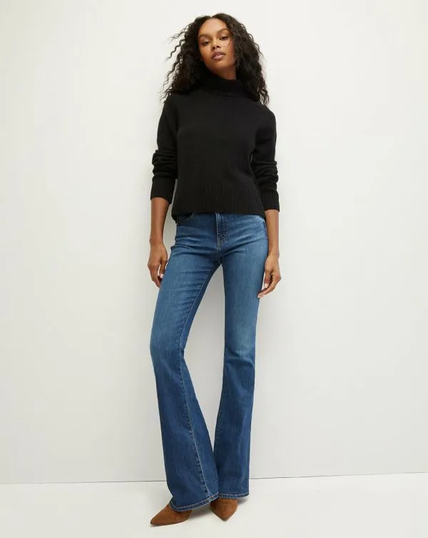 Lerato Cashmere Sweater Black Women Veronica Beard Sweaters