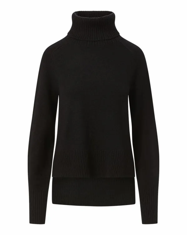 Lerato Cashmere Sweater Black Women Veronica Beard Sweaters