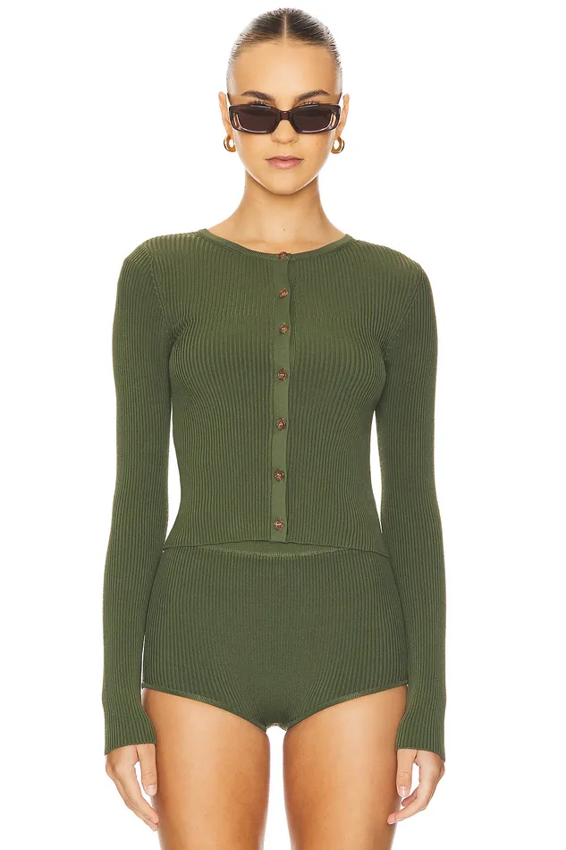 Limor Cardigan Green Women Lovers and Friends Sweaters and Knits