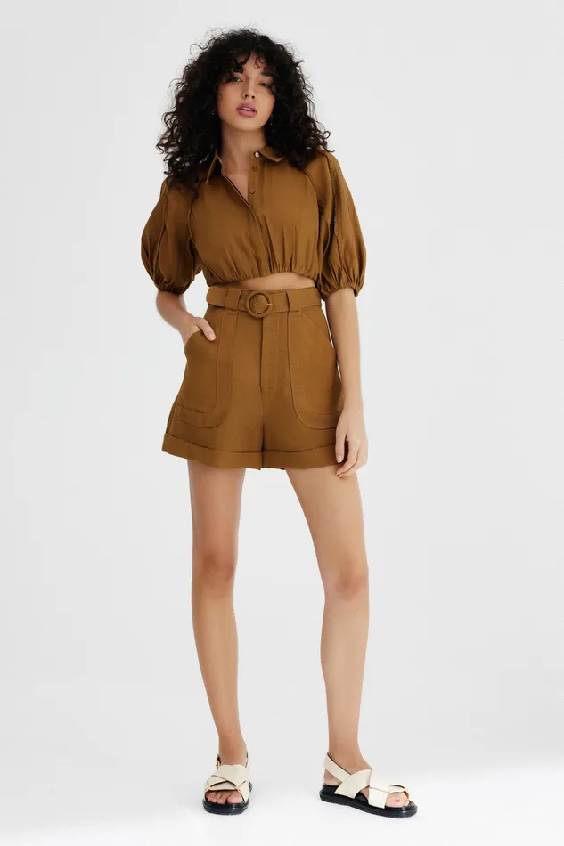 Linen Women Significant Other ALEKSANDRA TOP