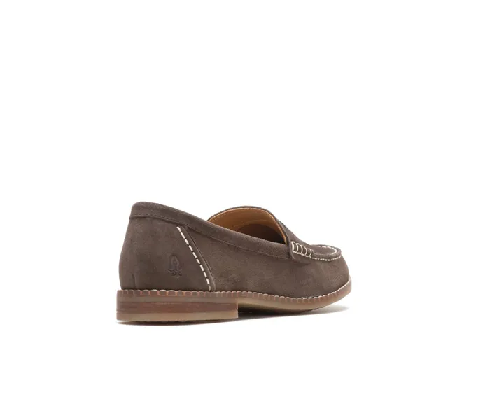 Loafers Hush Puppies Women Wren Loafer Dark Brown Suede
