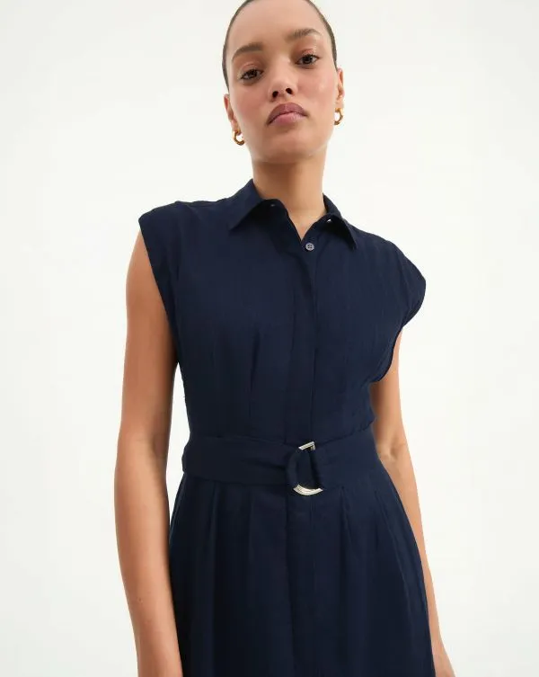 Loreta Dress Navy Women Veronica Beard Dresses Loreta Dress Navy Women Veronica Beard Dresses