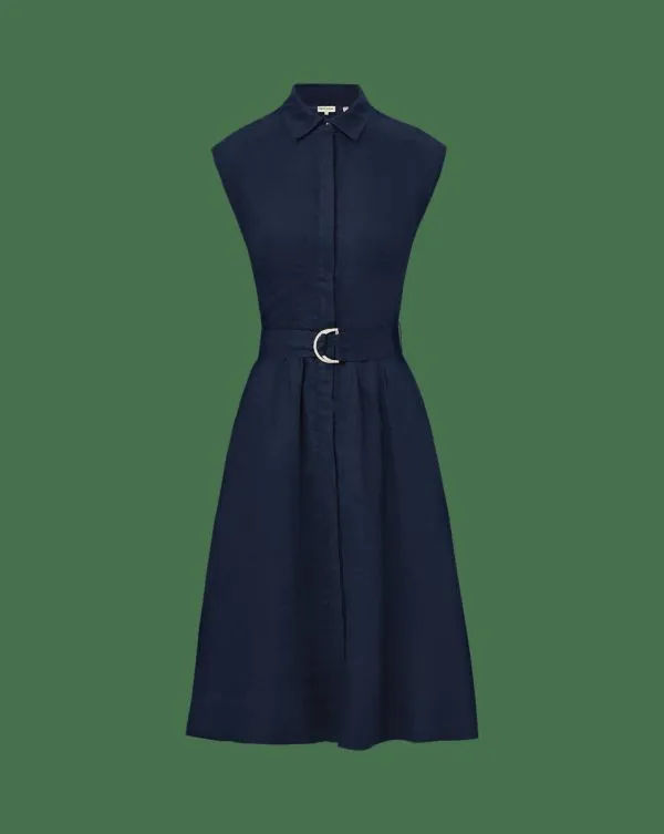 Loreta Dress Navy Women Veronica Beard Dresses Loreta Dress Navy Women Veronica Beard Dresses