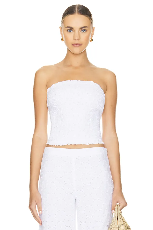 Loretta Top White Women Lovers and Friends Tops