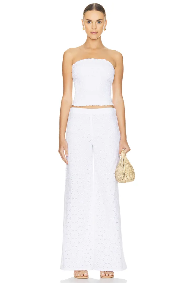 Loretta Top White Women Lovers and Friends Tops Loretta Top White Women Lovers and Friends Tops