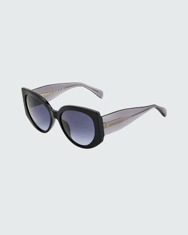 Lorne BlackGrey Sunglasses rag and bone Women