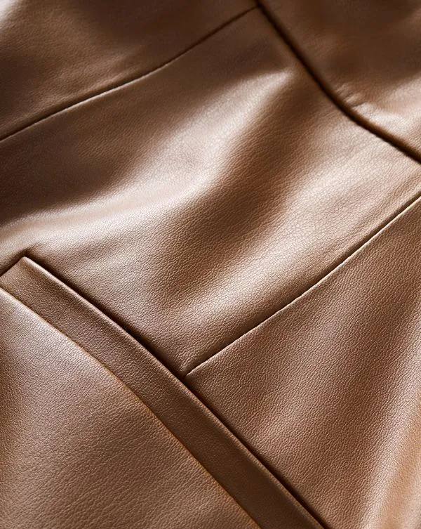 Louise Vegan Leather Skirt Whisky Women Veronica Beard Skirts and Shorts Louise Vegan Leather Skirt Whisky Women Veronica Beard Skirts and Shorts