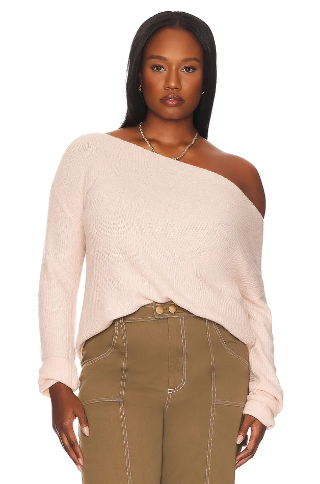 Lovers Friends Alayah Off Shoulder Sweater Soft Pink Women Lovers and Friends Sweaters and Knits Lovers Friends Alayah Off Shoulder Sweater Soft Pink Women Lovers and Friends Sweaters and Knits