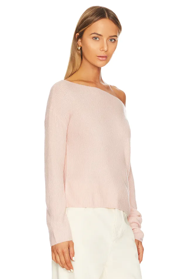 Lovers Friends Alayah Off Shoulder Sweater Soft Pink Women Lovers and Friends Sweaters and Knits Lovers Friends Alayah Off Shoulder Sweater Soft Pink Women Lovers and Friends Sweaters and Knits