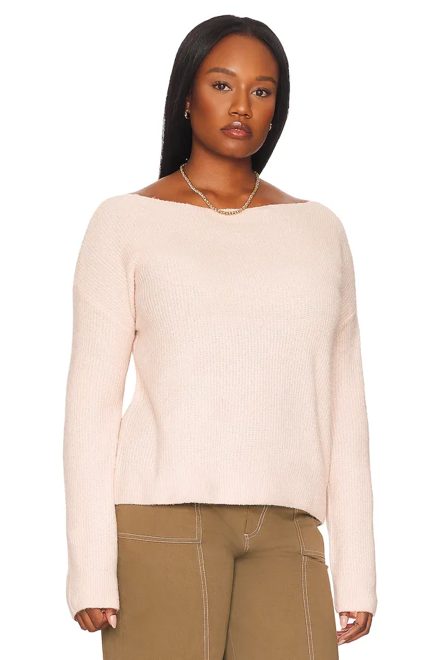 Lovers Friends Alayah Off Shoulder Sweater Soft Pink Women Lovers and Friends Sweaters and Knits Lovers Friends Alayah Off Shoulder Sweater Soft Pink Women Lovers and Friends Sweaters and Knits