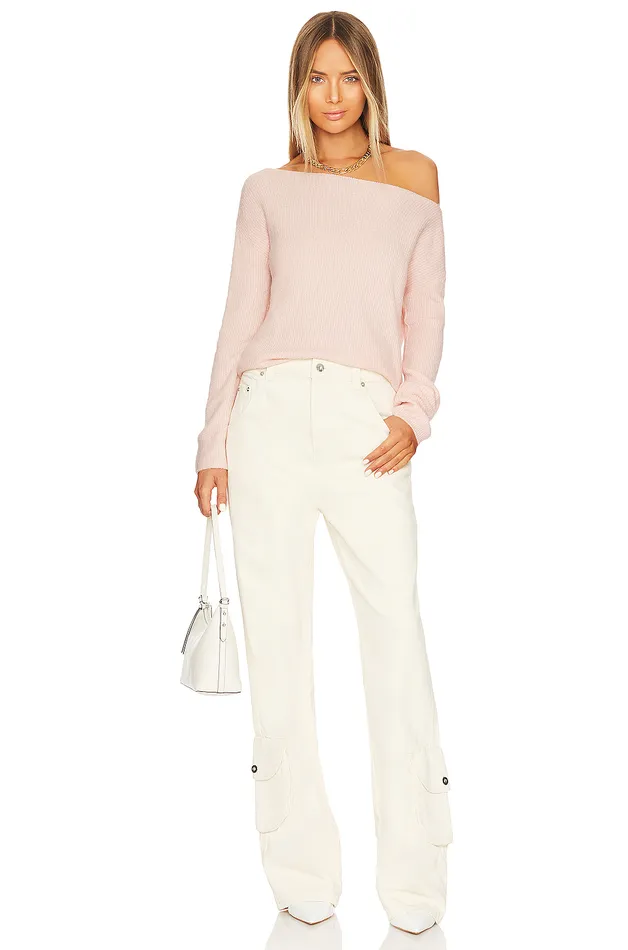 Lovers Friends Alayah Off Shoulder Sweater Soft Pink Women Lovers and Friends Sweaters and Knits Lovers Friends Alayah Off Shoulder Sweater Soft Pink Women Lovers and Friends Sweaters and Knits