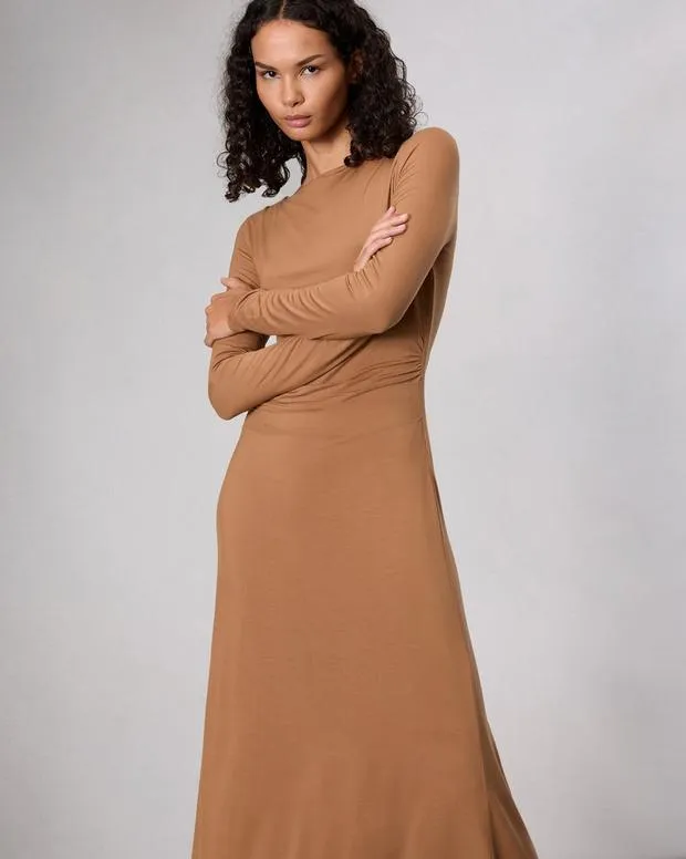 Luca Draped Maxi Dress Khaki Dresses and Skirts rag and bone Women