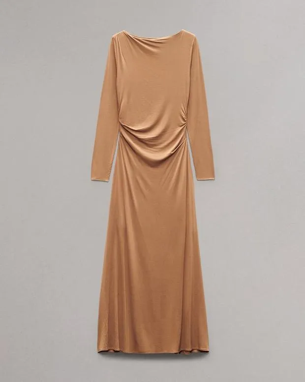 Luca Draped Maxi Dress Khaki Dresses and Skirts rag and bone Women