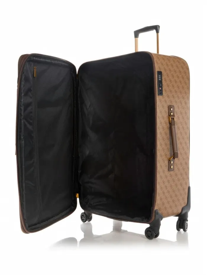 Luggage and Travel Bags GUESS WomenMen Keith 288243 8Wheel Suitcase Latte Luggage and Travel Bags GUESS WomenMen Keith 288243 8Wheel Suitcase Latte
