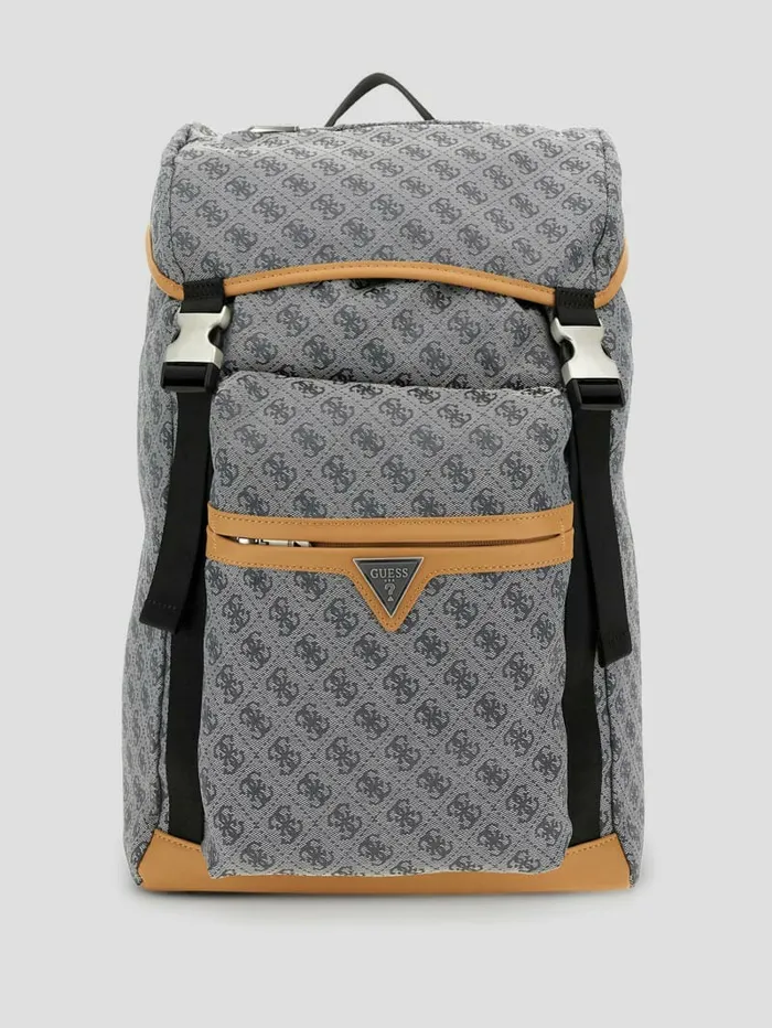Luggage and Travel Bags GUESS WomenMen Vezzola Jacquard Backpack Blue