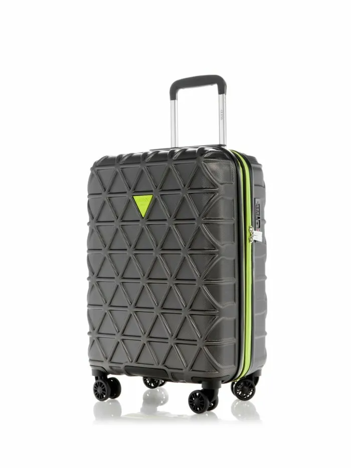 Luggage and Travel Bags WomenMen GUESS Le Disko 208243 8Wheel Suitcase Gunmetal Luggage and Travel Bags WomenMen GUESS Le Disko 208243 8Wheel Suitcase Gunmetal