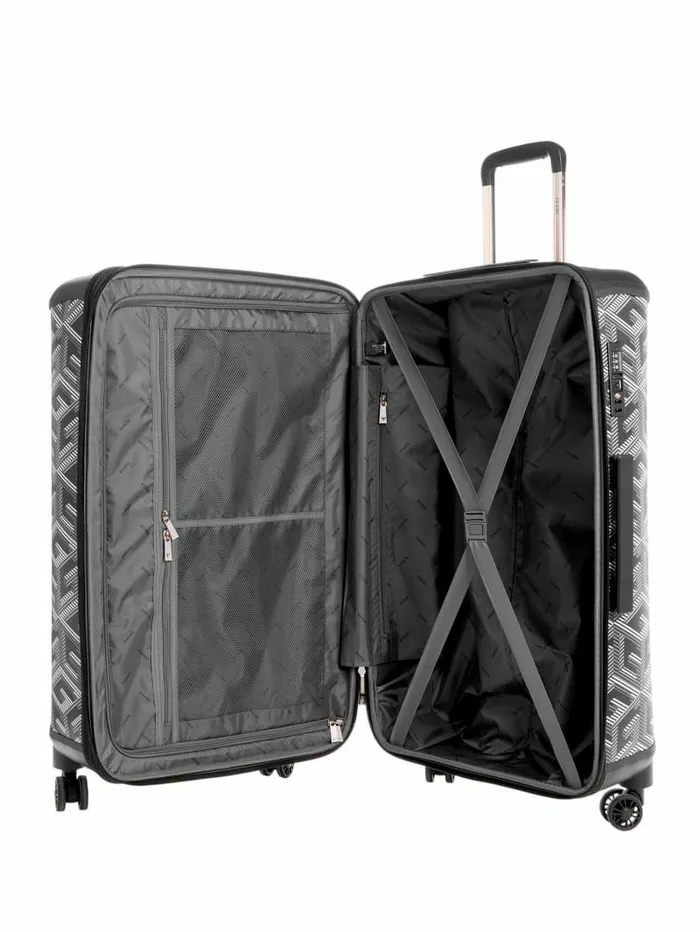 Luggage and Travel Bags WomenMen Wilder GCube 288243 8Wheel Suitcase Blossom GUESS