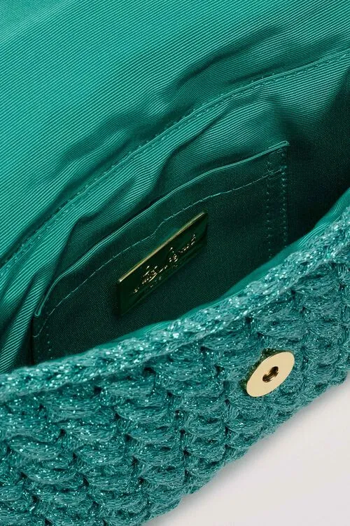 Luisa Spagnoli Ienne Ienne TurquoiseGold Women Handbags Luisa Spagnoli Ienne Ienne TurquoiseGold Women Handbags