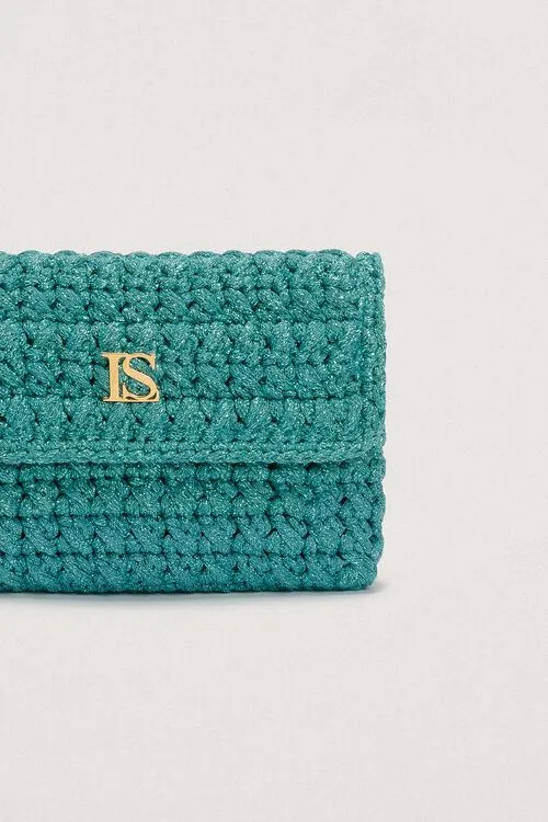 Luisa Spagnoli Ienne Ienne TurquoiseGold Women Handbags Luisa Spagnoli Ienne Ienne TurquoiseGold Women Handbags