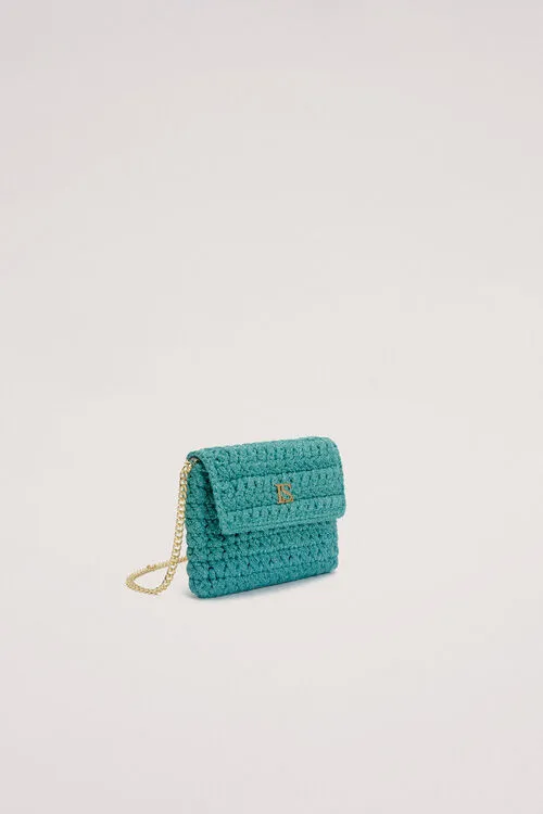 Luisa Spagnoli Ienne Ienne TurquoiseGold Women Handbags Luisa Spagnoli Ienne Ienne TurquoiseGold Women Handbags