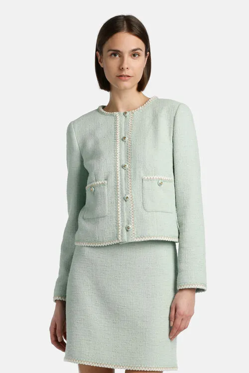 Luisa Spagnoli Jackets and Blazers Women Veda Veda Blue