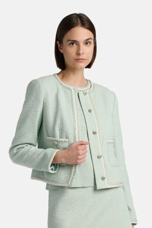 Luisa Spagnoli Jackets and Blazers Women Veda Veda Blue