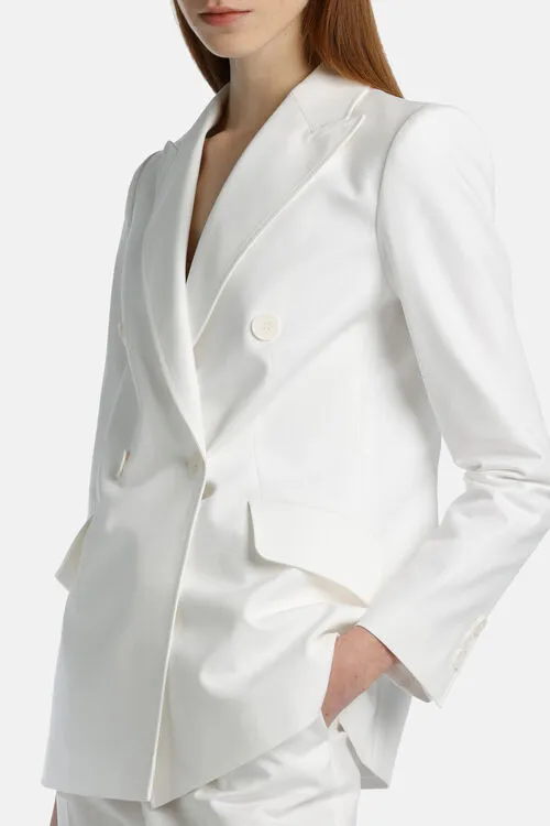 Luisa Spagnoli Jackets and Blazers Women Vigo Vigo White Luisa Spagnoli Jackets and Blazers Women Vigo Vigo White