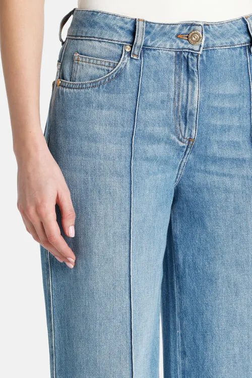 Luisa Spagnoli Pants Women Abati Abati Avio Blue Luisa Spagnoli Pants Women Abati Abati Avio Blue