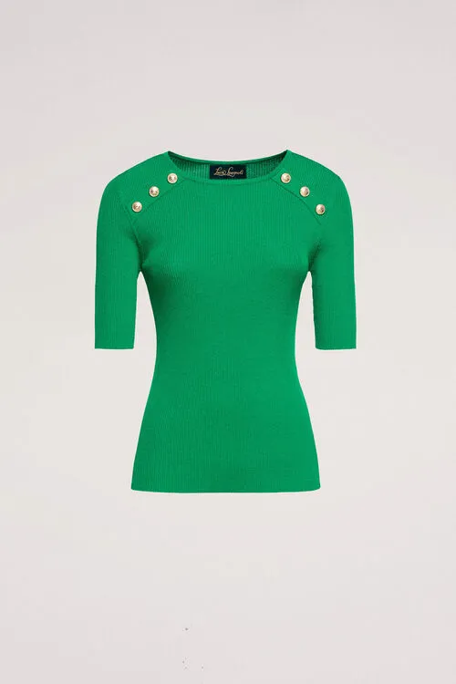 Luisa Spagnoli Tops and TShirts Women Contralto Contralto Military Green