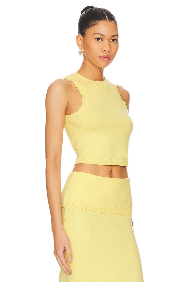 Lumielle Tank Baby Yellow Women Lovers and Friends Tops Lumielle Tank Baby Yellow Women Lovers and Friends Tops