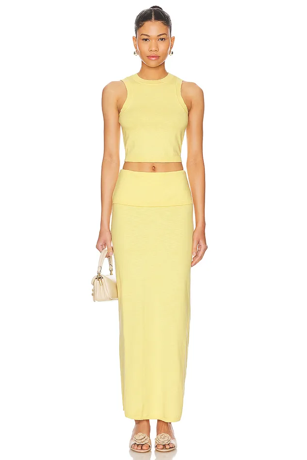 Lumielle Tank Baby Yellow Women Lovers and Friends Tops Lumielle Tank Baby Yellow Women Lovers and Friends Tops