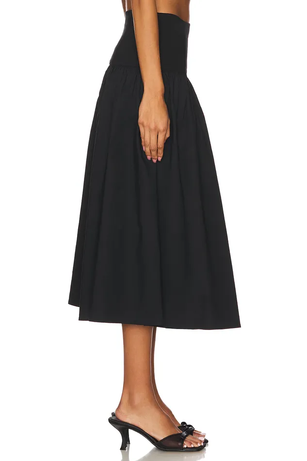 Mac Midi Skirt Black Women Lovers and Friends Skirts Mac Midi Skirt Black Women Lovers and Friends Skirts