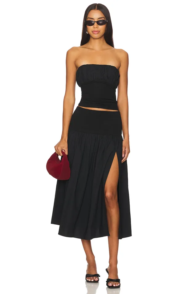 Mac Tube Top Black Women Lovers and Friends Tops Mac Tube Top Black Women Lovers and Friends Tops