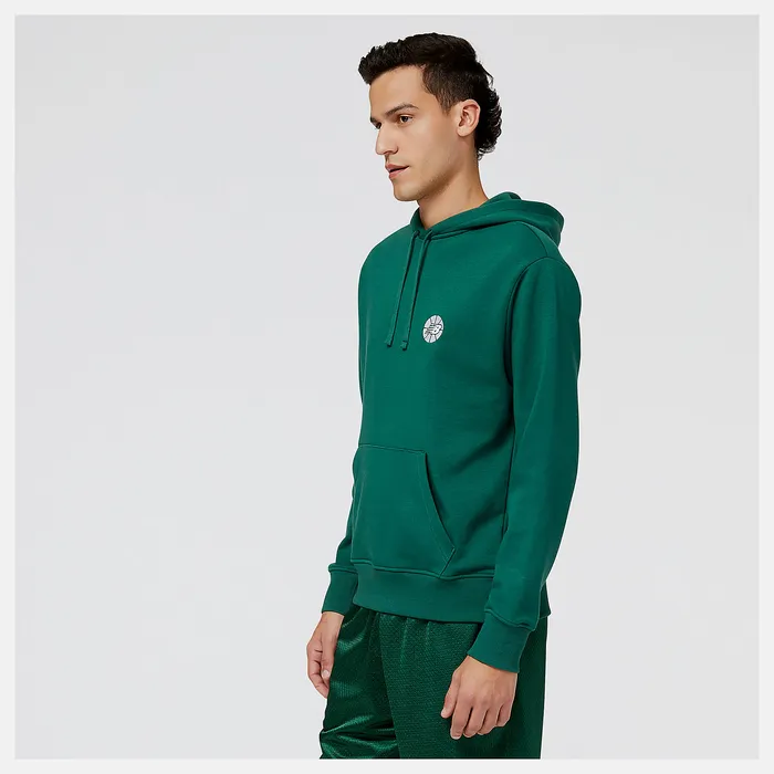 Matching Sets NB Hoops Fundamentals Hoodie TEAM FOREST GREEN 8211 New Balance Men Matching Sets NB Hoops Fundamentals Hoodie TEAM FOREST GREEN 8211 New Balance Men