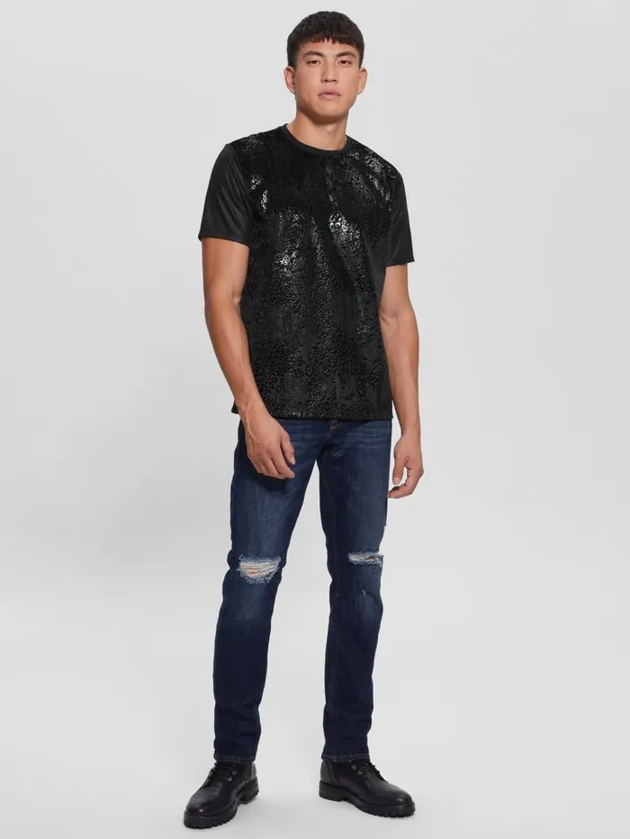 Men Alameda Snake Tee Black TShirts and Tanks GUESS Men Alameda Snake Tee Black TShirts and Tanks GUESS