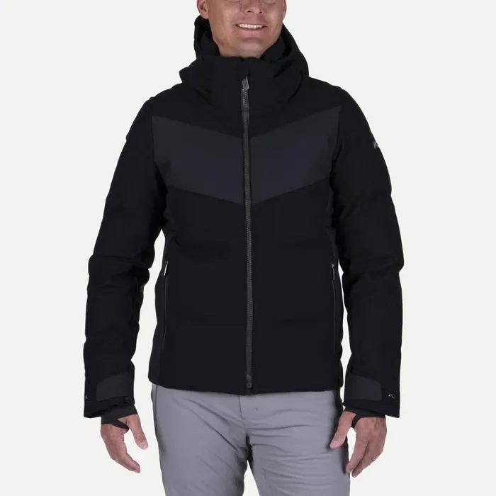 Men Arctic Luxe Jacket Black KJUS Jackets and Vests