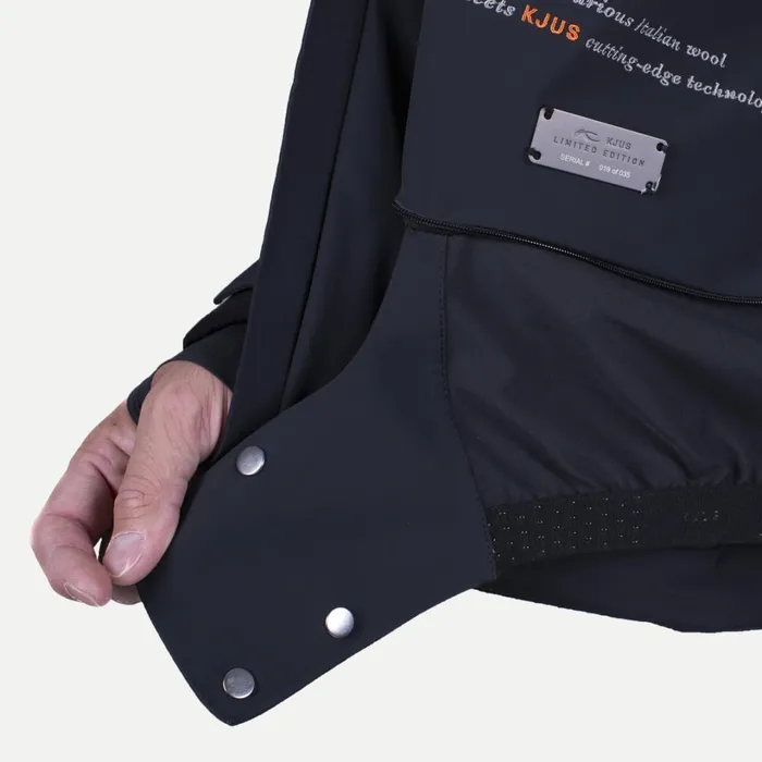 Men Arctic Luxe Jacket Black KJUS Jackets and Vests