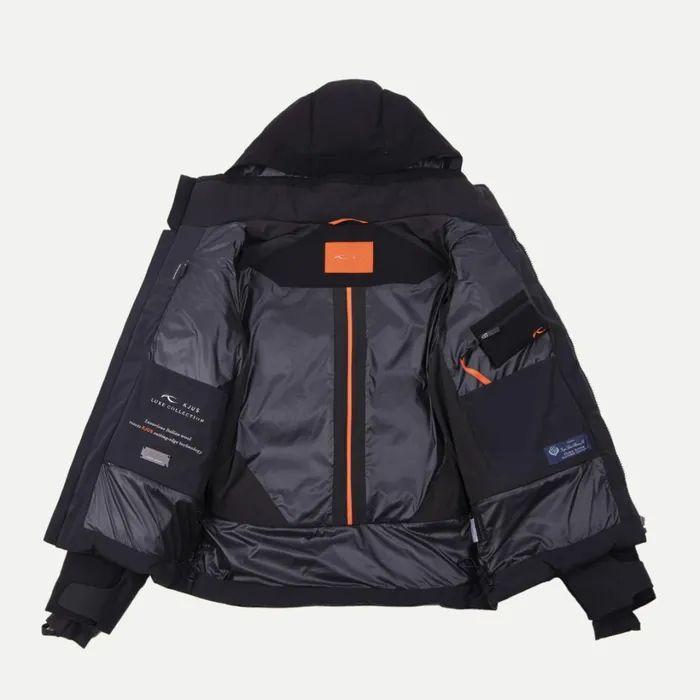 Men Arctic Luxe Jacket Black KJUS Jackets and Vests