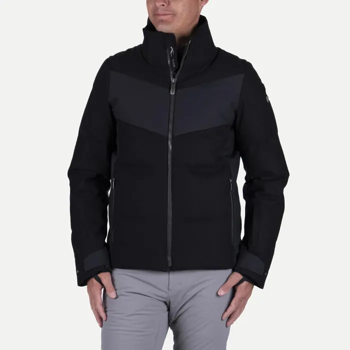 Men Arctic Luxe Jacket Black KJUS Jackets and Vests